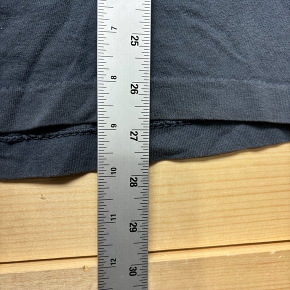 Vintage Yaga Shirt Mens Large Blue Long Sleeve Stussy Surf USA Made - Picture 10 of 13